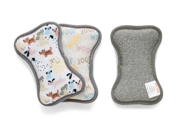 Pooches & Pups Pet Bowl Scrubbies