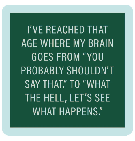 Drinks on Me Coasters by Sophistiplate