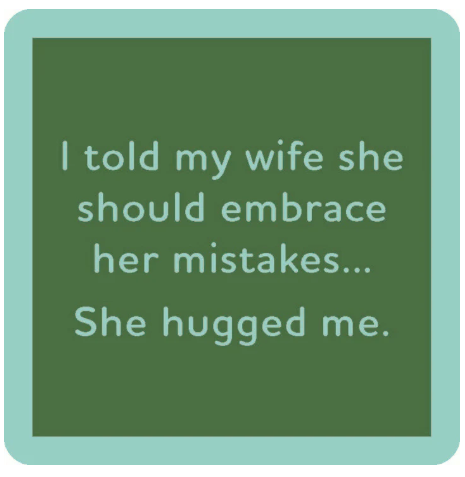 Drinks on Me Coasters by Sophistiplate