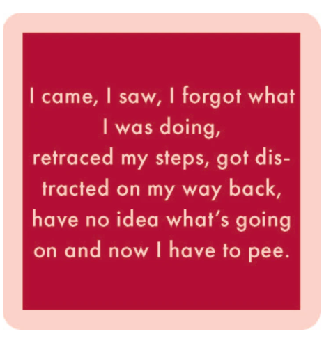 Drinks on Me Coasters by Sophistiplate