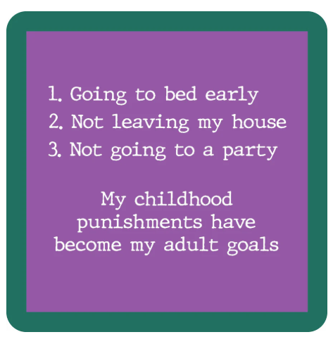 Drinks on Me Coasters by Sophistiplate