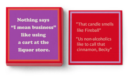 Drinks on Me Napkins by Sophistiplate