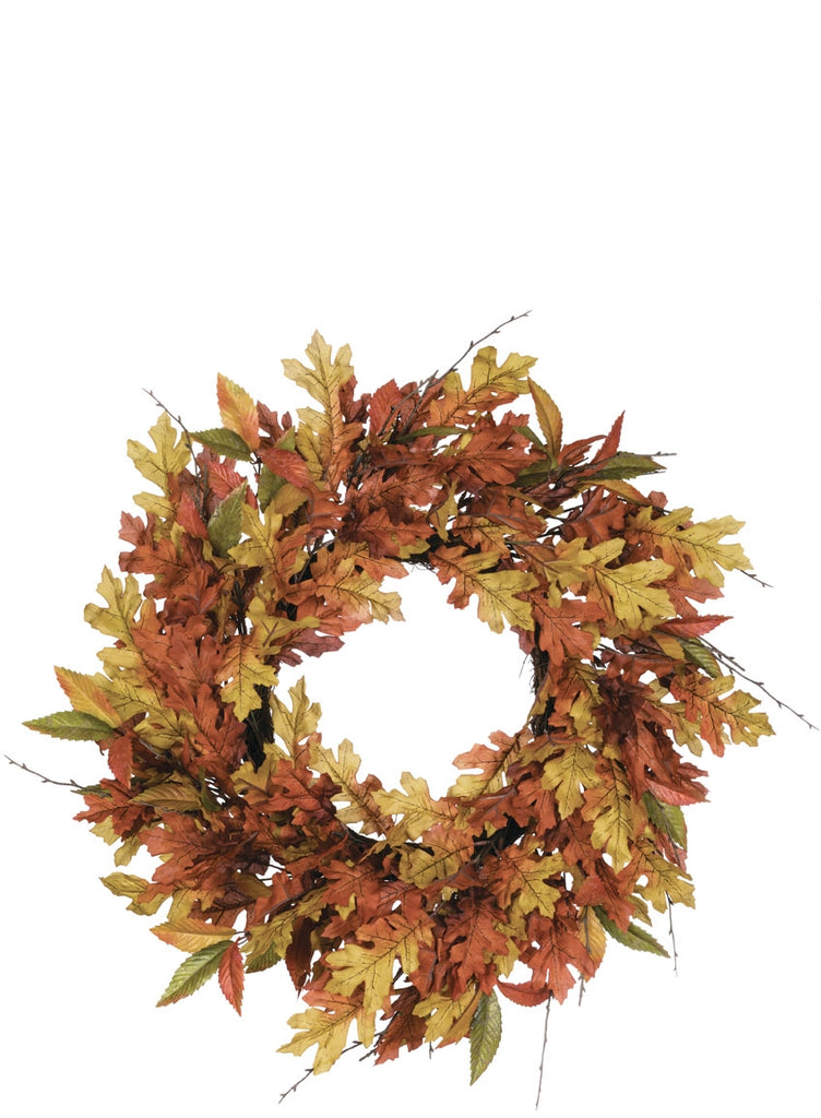 Mixed Leaf Wreath - 27
