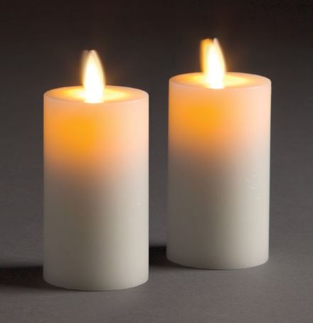 LIGHTLi Moving Flame LED Candles - Tapers