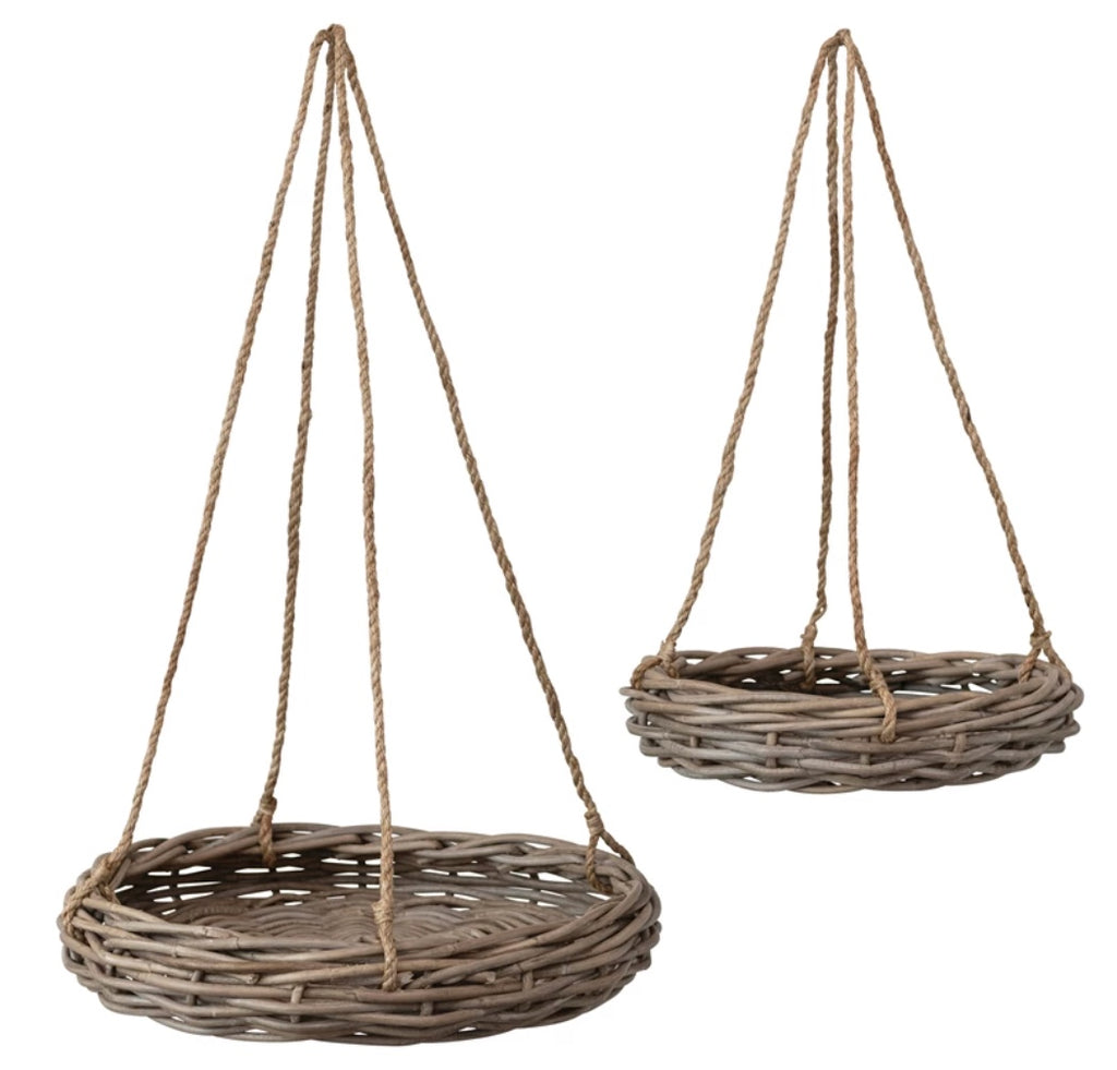 Rattan Hanging Baskets