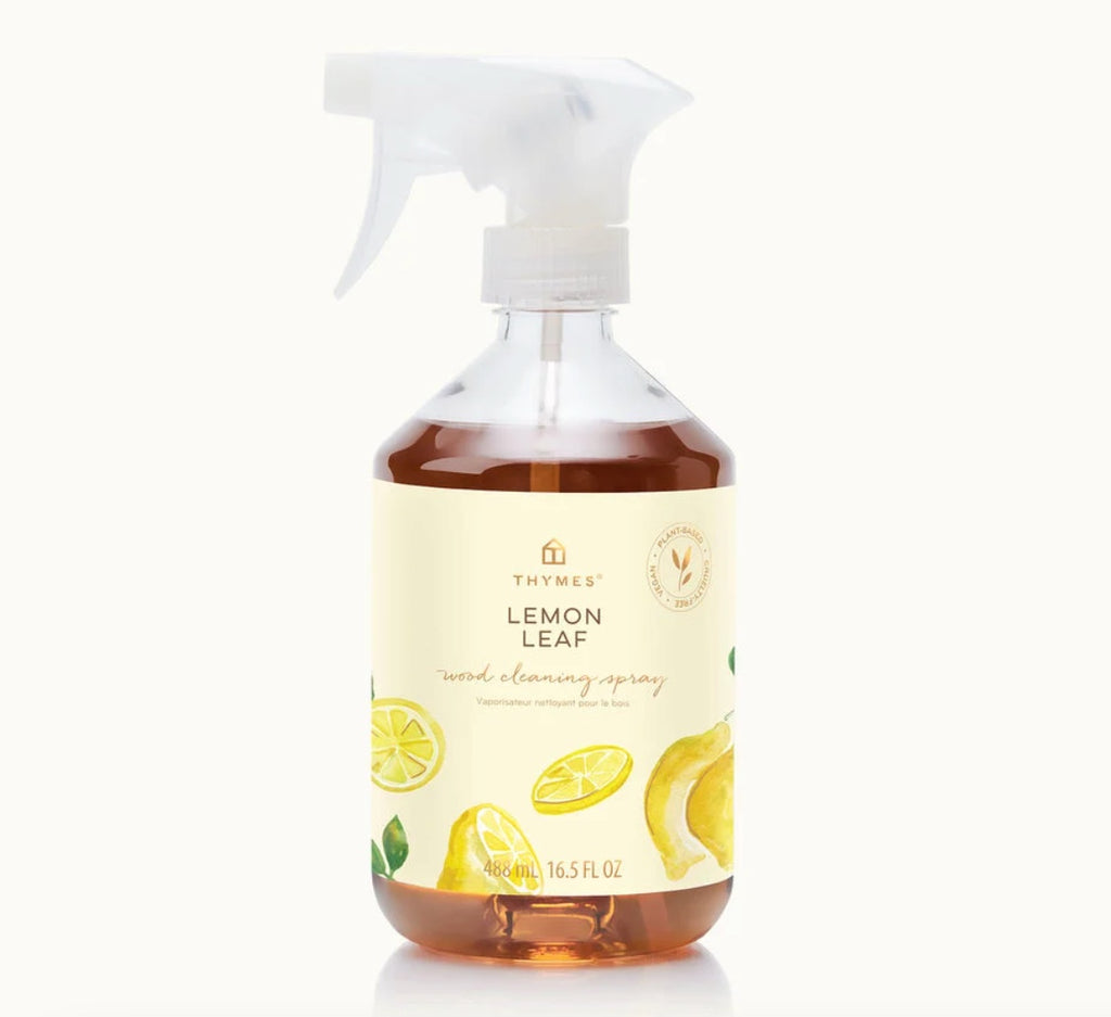 Lemon Leaf Wood Cleaning Spray by Thymes