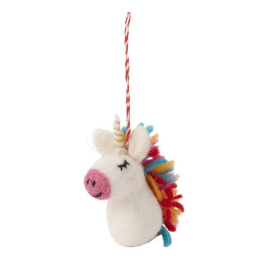 Yanni Unicorn Ornament