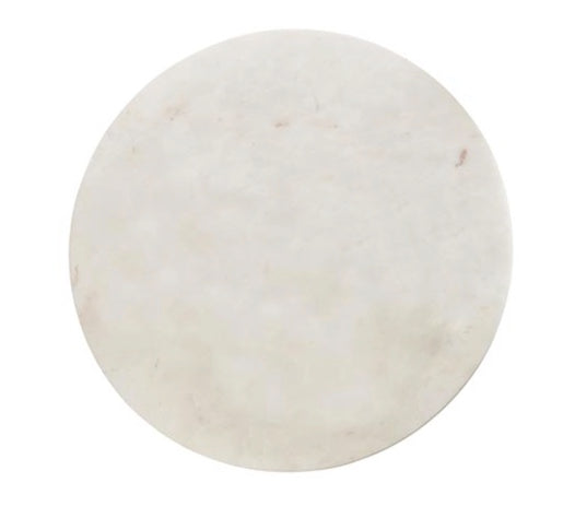 Round Marble Footed Tray