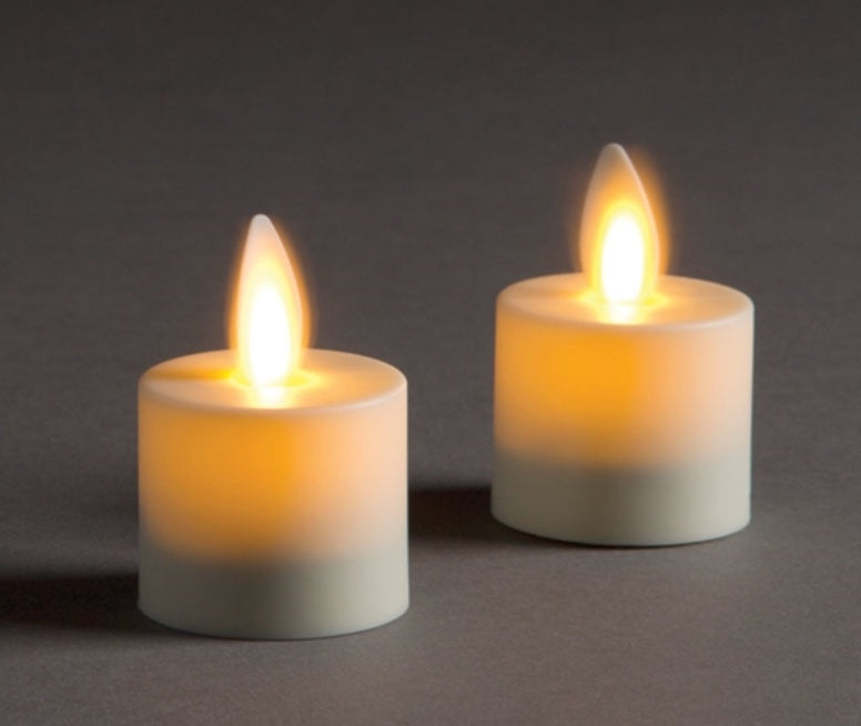 LIGHTLi Moving Flame LED Candles - Tealights