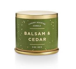 Balsam & Cedar Green Mercury Ornament Candle by Illume