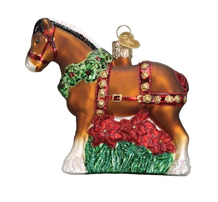 Holiday Clydesdale by Old World Christmas