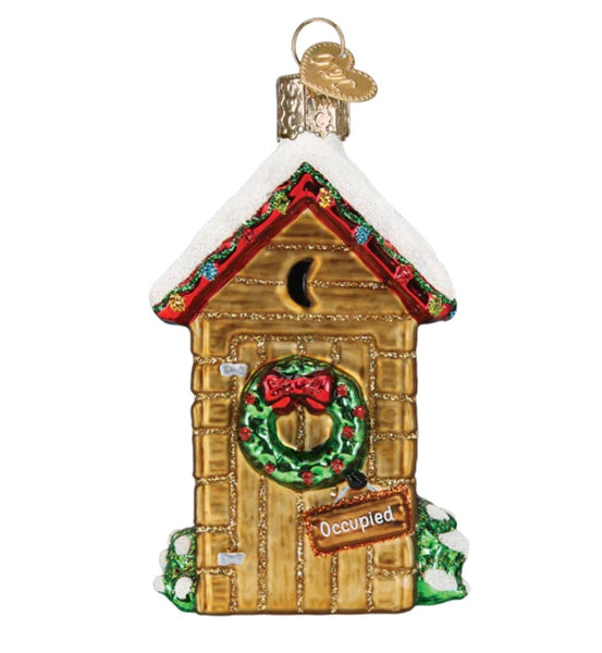 Holiday Outhouse by Old World Christmas