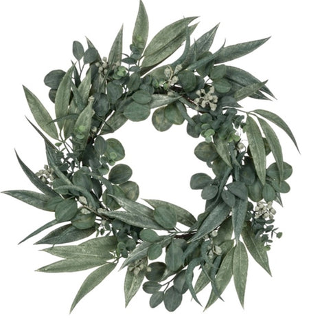 Wildflower Pansy Mini Wreath - 4.5"