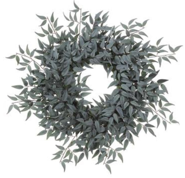 Italian Ruscus Wreath - 31"