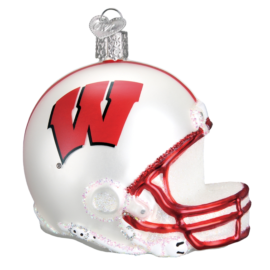 Wisconsin Helmet Ornament
