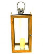 Wood and steel Lantern