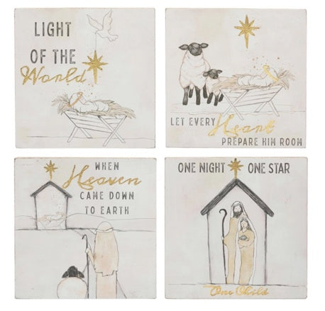 Holy Family Wood Wall Decor