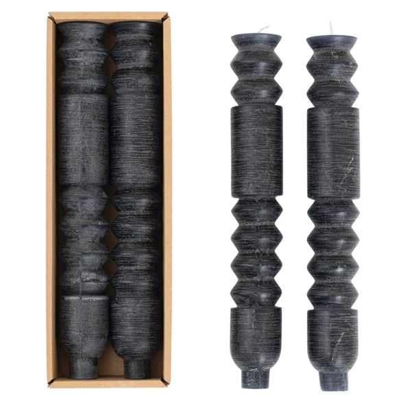 Unscented Totem Taper Candles