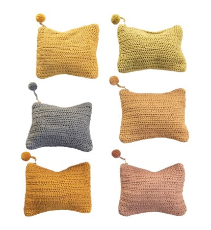 Handmade Crochet Zipper Pouches