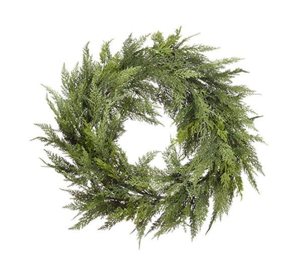 Deluxe Cedar Wreath - 22"