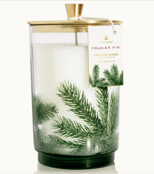 Frasier Fir Heritage Large Pine Needle Luminary