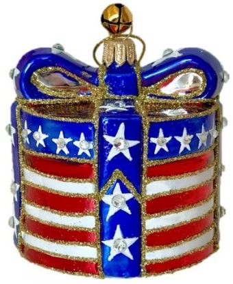 Stars and Stripes Ornament by JingleNog