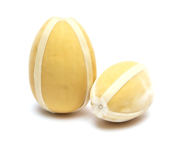 Medium Velvet Eggs with Ribbon by Hot Skwash - Husk
