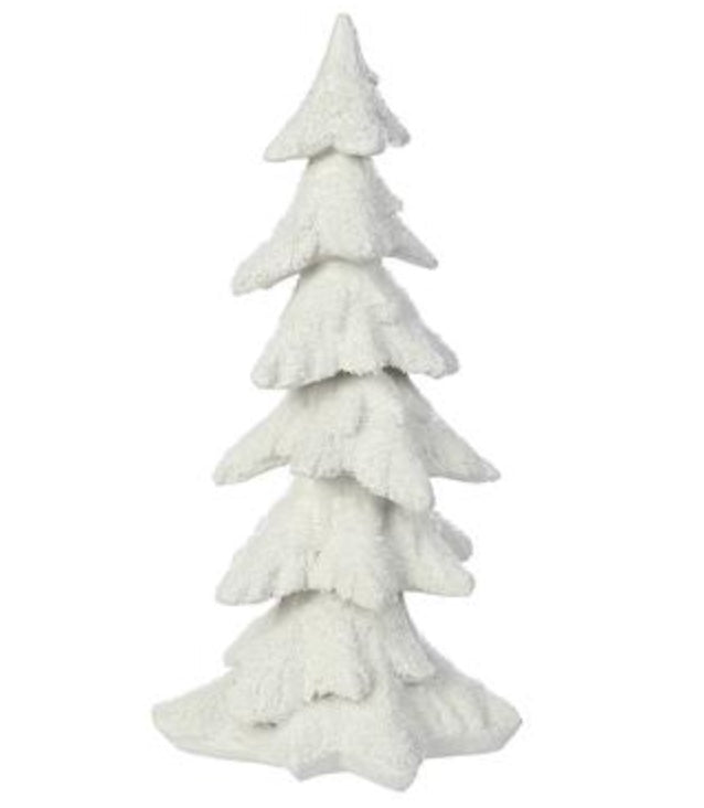 Snowy White Table Top Trees