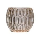 Pressed Glass Tealight Holders
