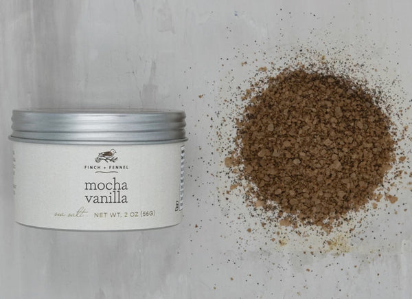 Mocha Vanilla Sea Salt Tin