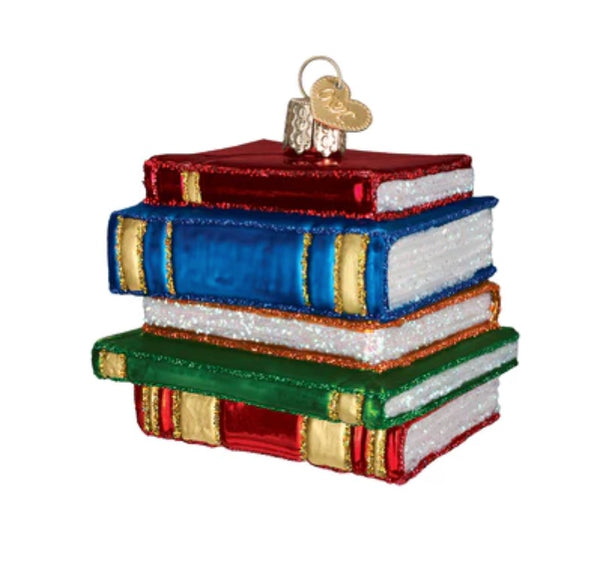 Stack of Books by Old World Christmas