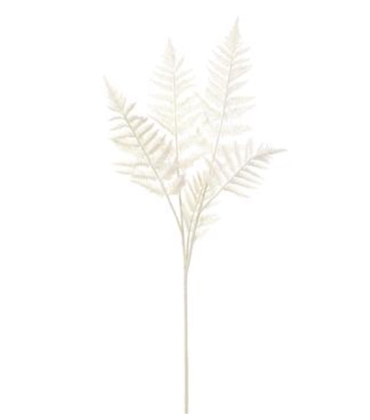 White Fern Spray - 38"