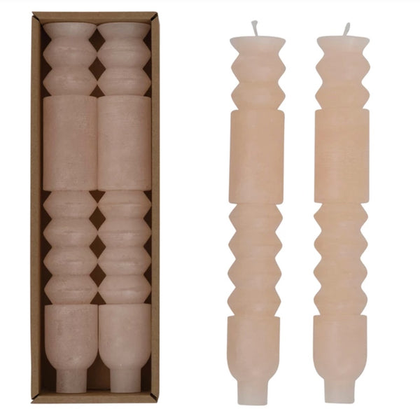 Unscented Totem Taper Candles