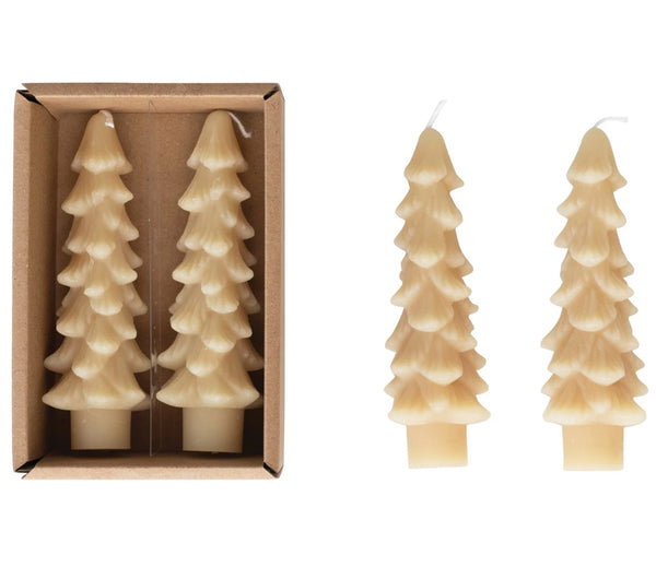 Unscented Tree Taper Candles - Short