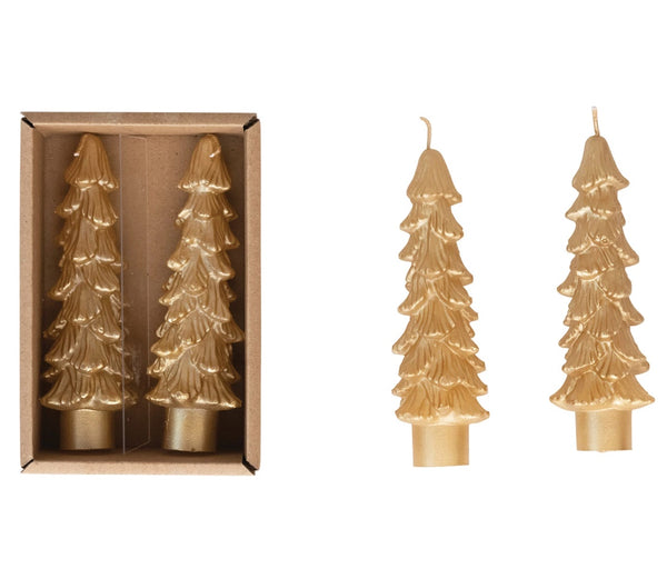 Unscented Tree Taper Candles - Short