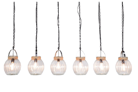 Bristol 6 Pendant Chandelier