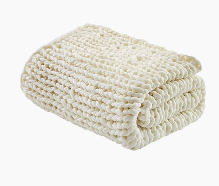 Heathered Waffle Weave Throws