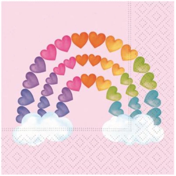 Over the Rainbow Cocktail Napkins