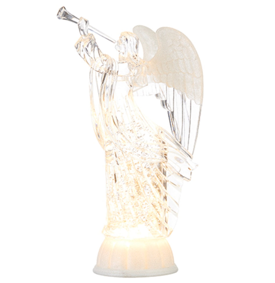 Lighted Trumpet Angel