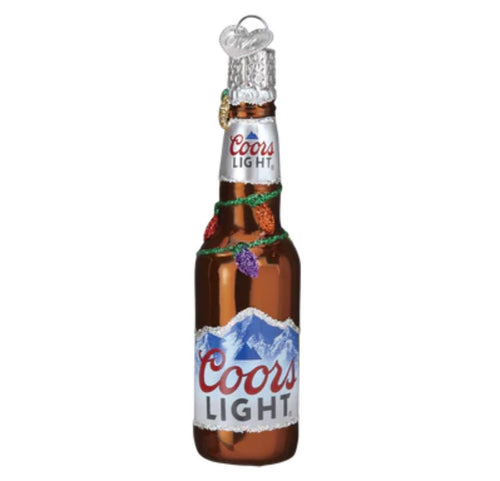 Holiday Coors Light Bottle by Old World Christmas