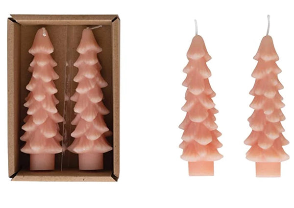 Unscented Tree Taper Candles - Short