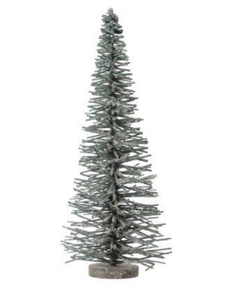 Soft Green Bottle Brush Tree