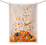 Autumn Eclectic Art Tea Towels