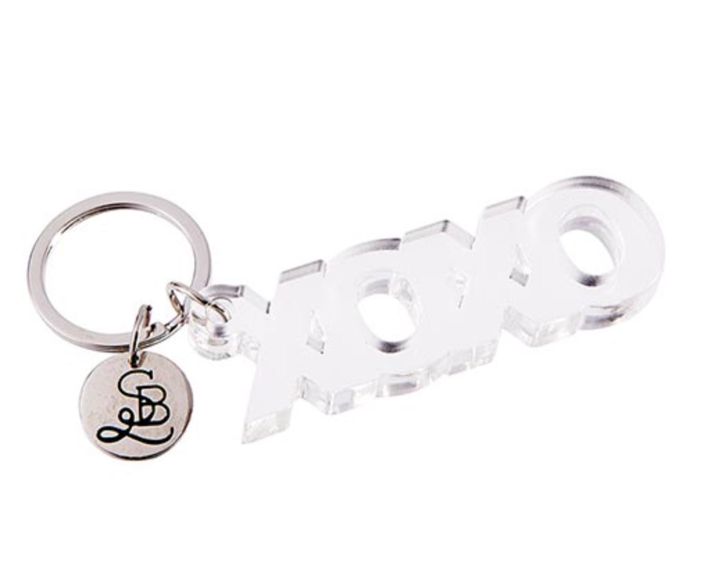 Clear Acrylic Key Tags