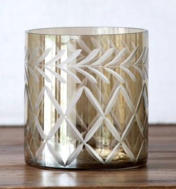 Crystal Glass Candle Holders