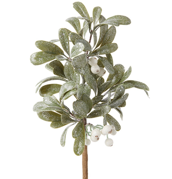 Iced Mistletoe Pick