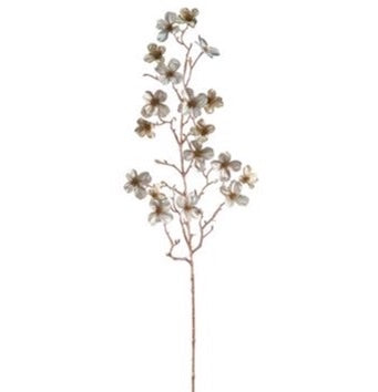 Metallic Dogwood Spray