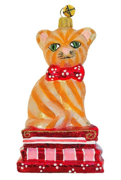 Katie Kat Ornament by JingleNog