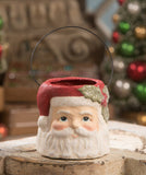 Holly Jolly Santa Bucket