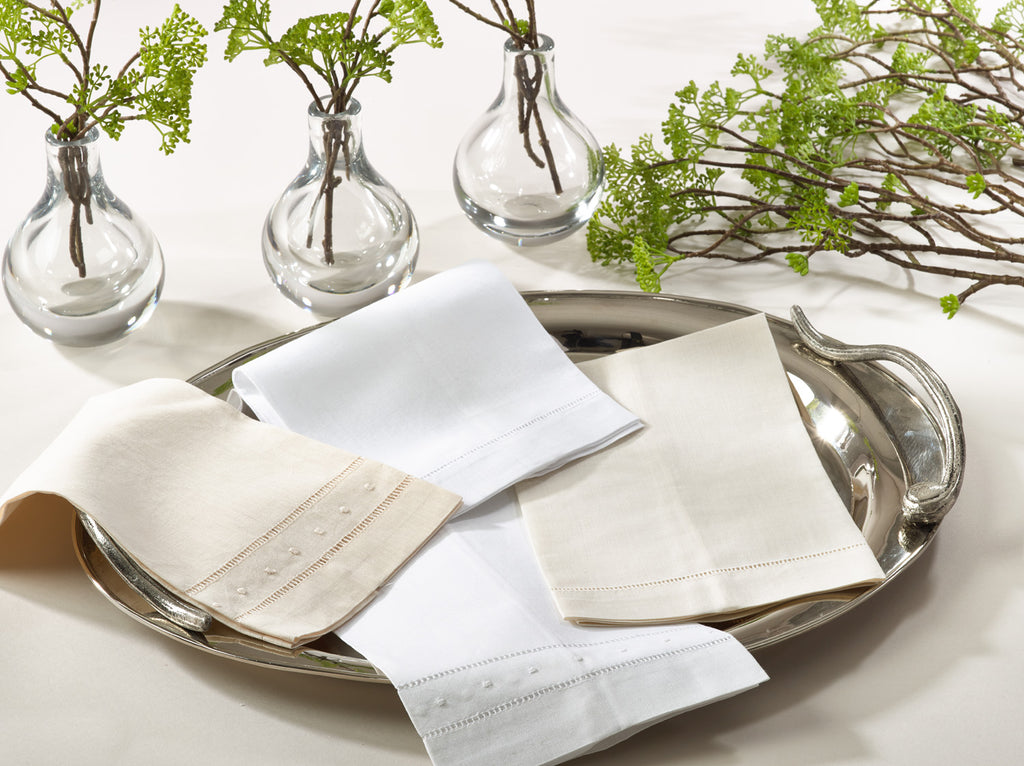 Hemstitched Guest Towels